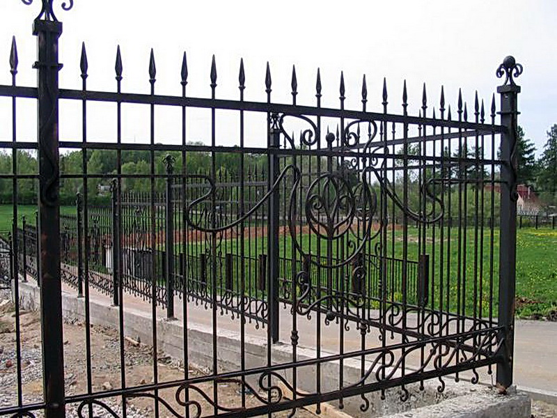 Кованая ограда и заборы N 5003
