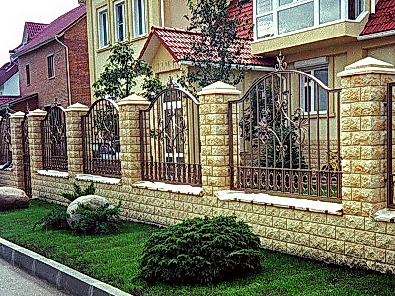 Кованая ограда и заборы N 5005
