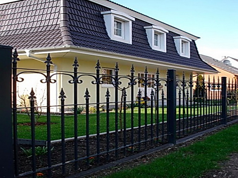 Кованая ограда и заборы N 5009
