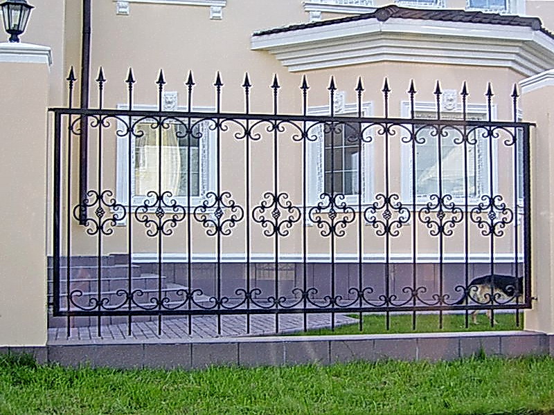 Кованая ограда и заборы N 5011