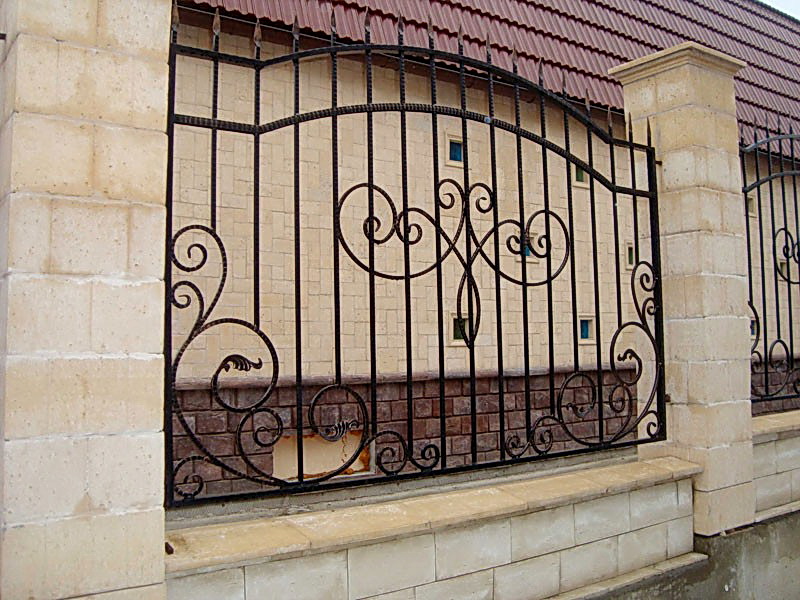 Кованая ограда и заборы N 5013