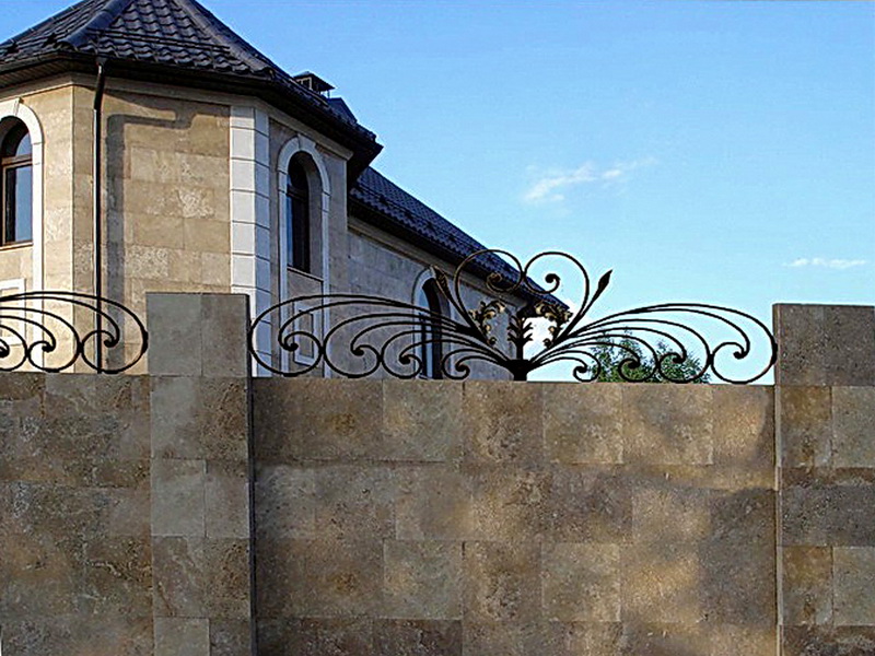 Кованая ограда и заборы N 5014