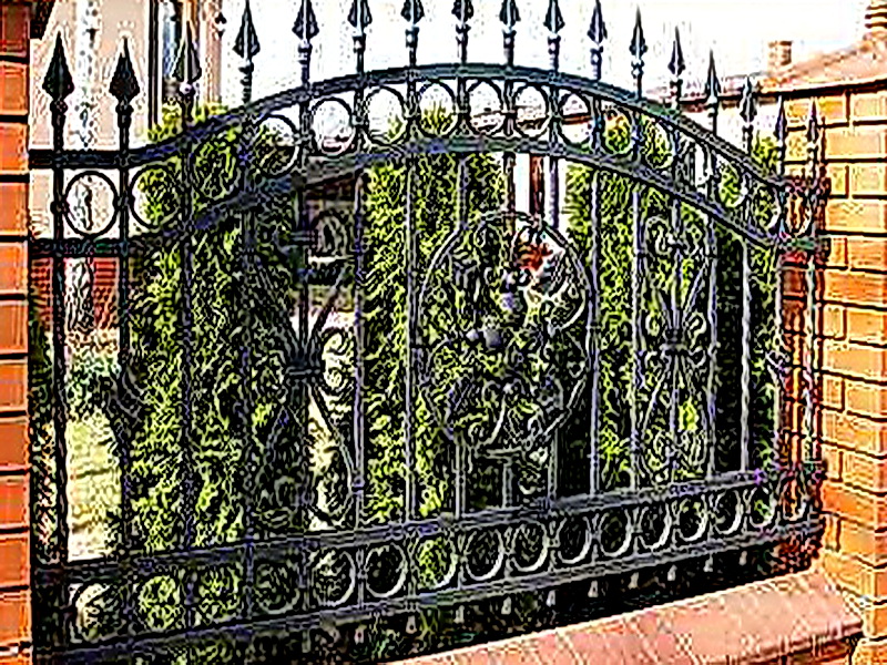 Кованая ограда и заборы N 5016