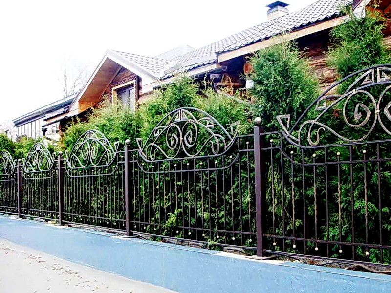 Кованая ограда и заборы N 5034