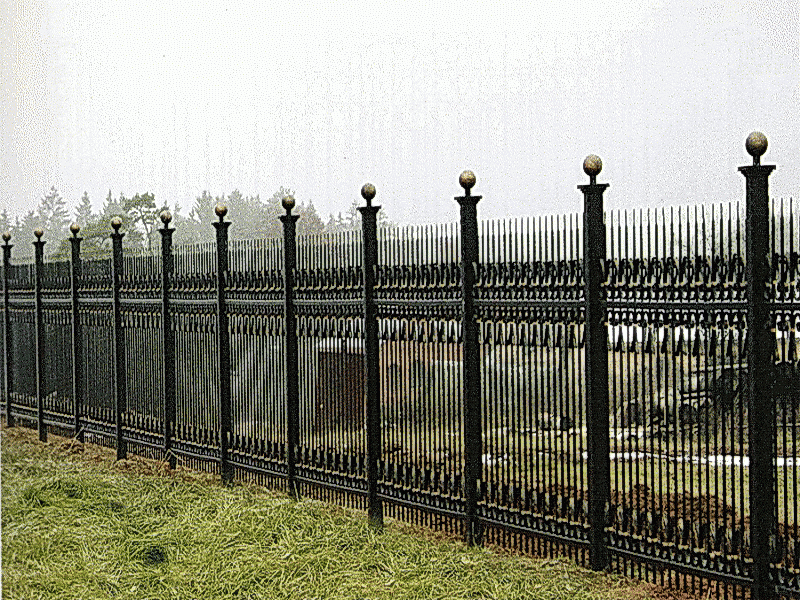 Кованая ограда и заборы N 5043