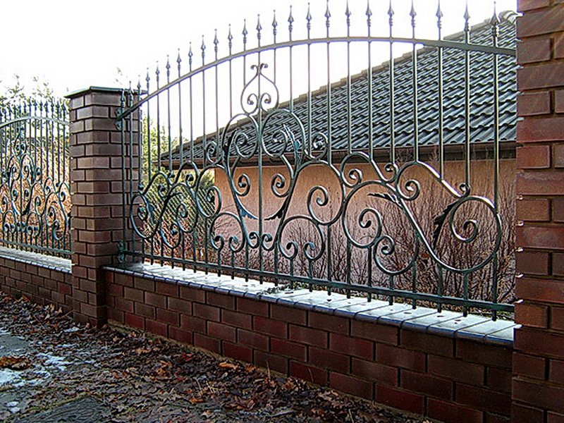 Кованая ограда и заборы N 5051