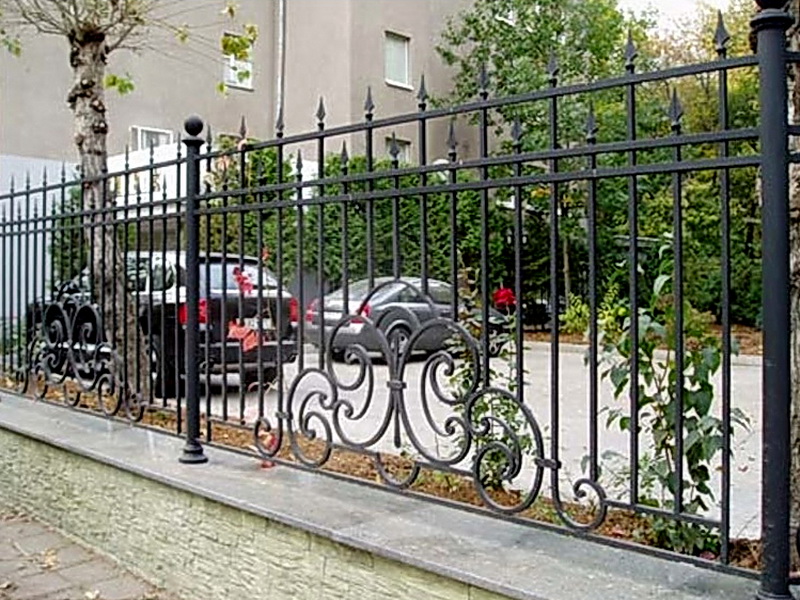 Кованая ограда и заборы N 5053