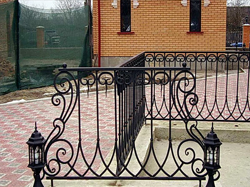 Кованая ограда и заборы N 5056