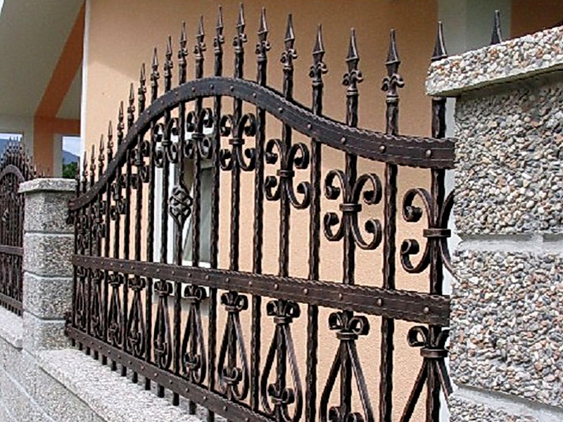 Кованая ограда и заборы N 5057
