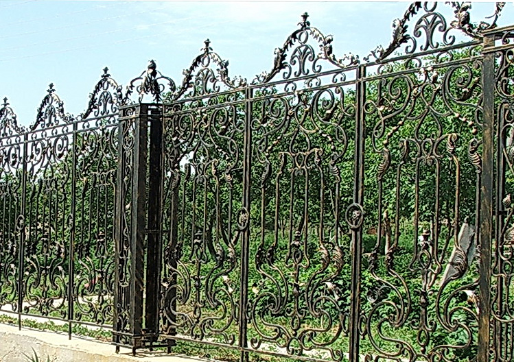 Кованая ограда и заборы N 5064