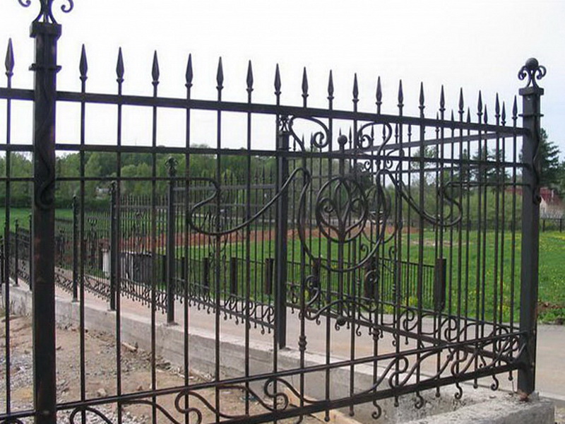 Кованая ограда и заборы N 5068