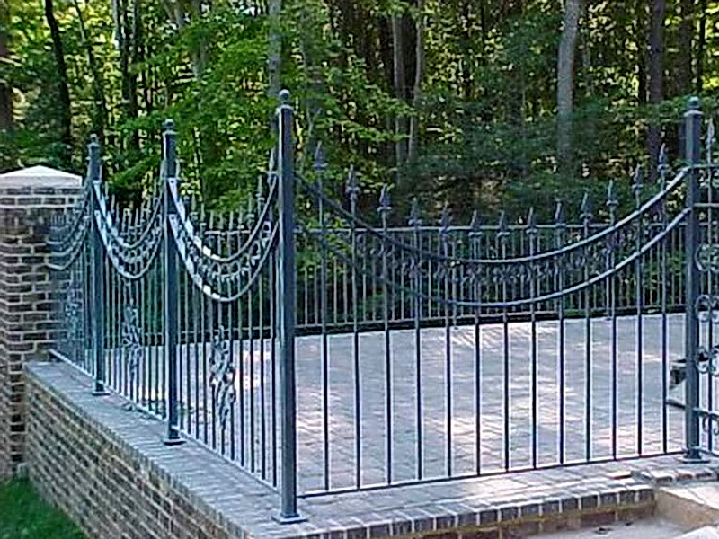 Кованая ограда и заборы N 5069