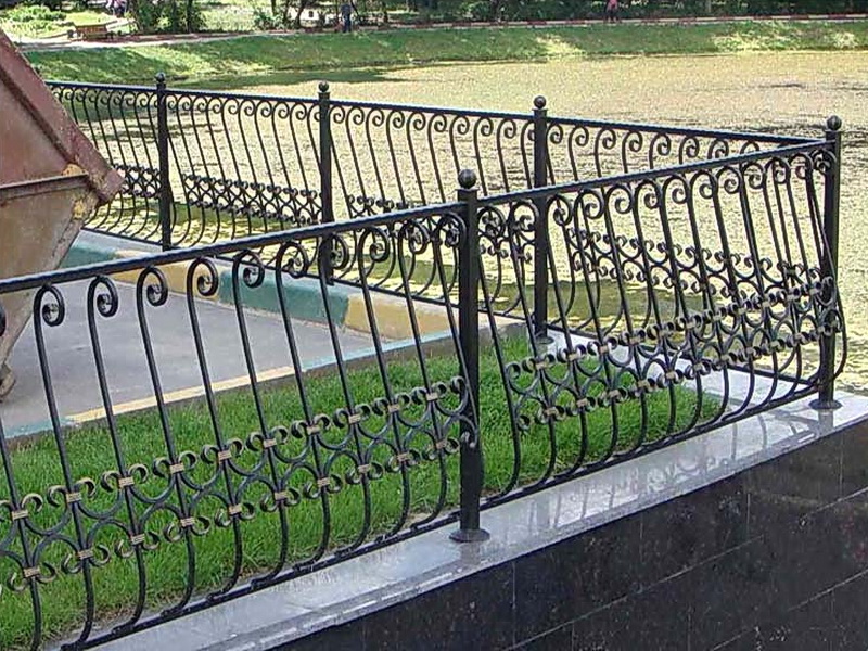 Кованая ограда и заборы N 5072