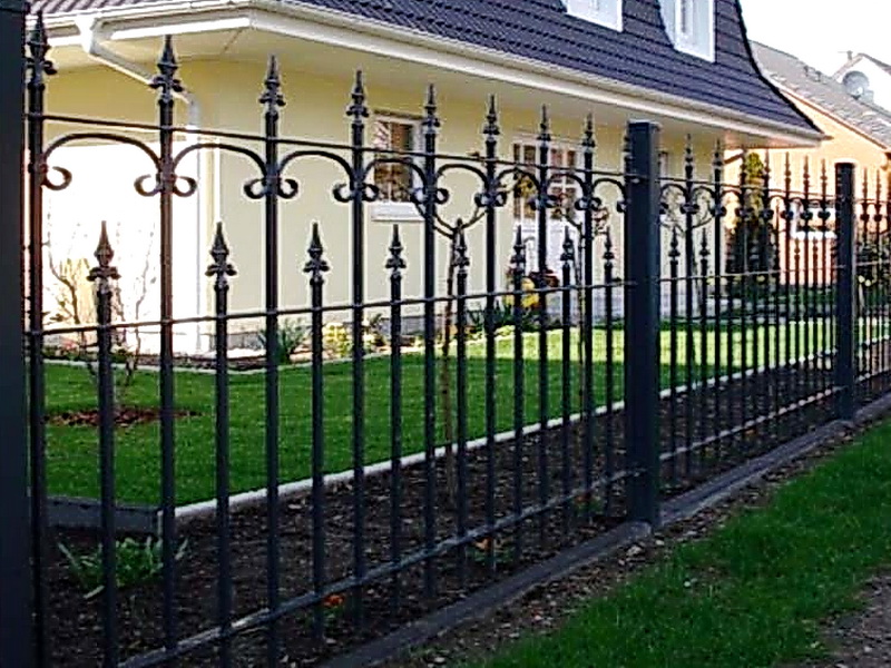 Кованая ограда и заборы N 5073