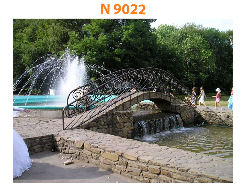 Кованый мост N 9022