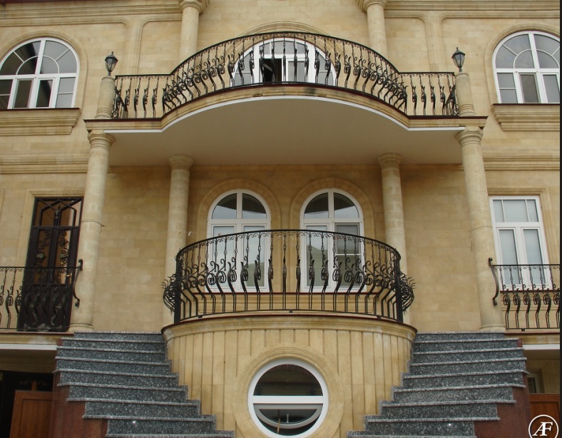 Кованые балконные ограждения N 4002