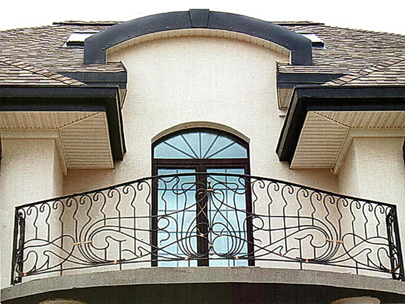 Кованые балконные ограждения N 4017