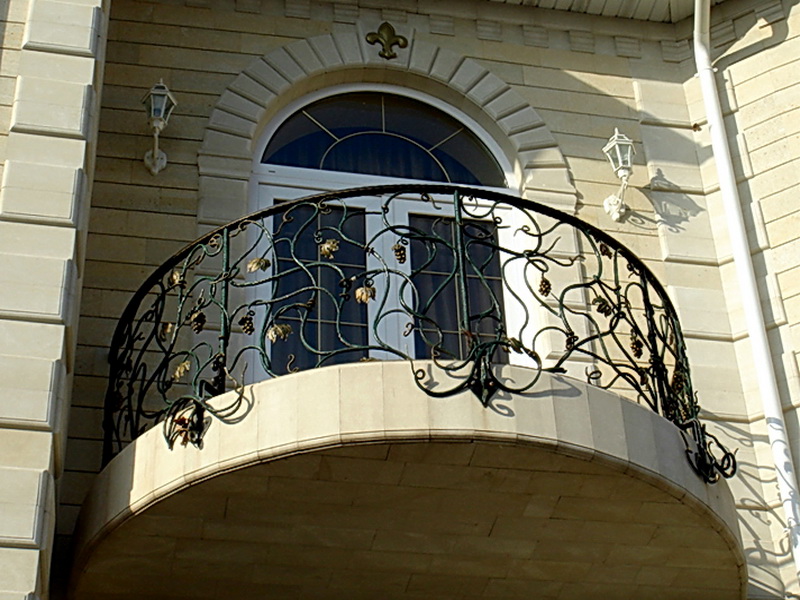 Кованые балконные ограждения N 4024