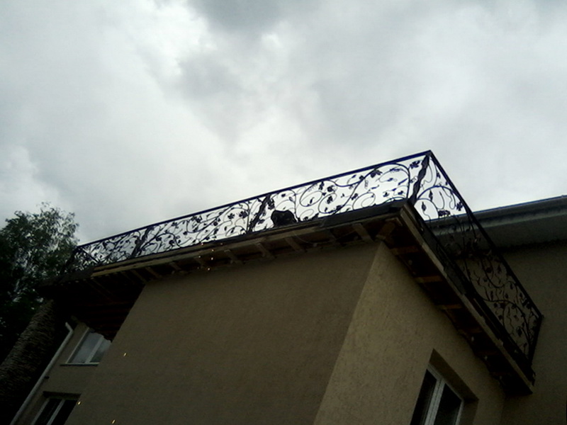 Кованые балконные ограждения N 4033