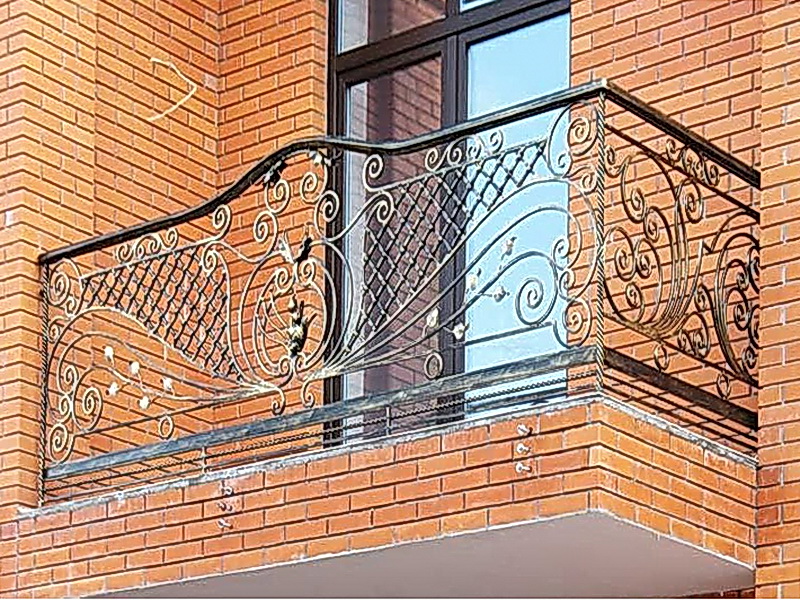 Кованые балконные ограждения N 4053