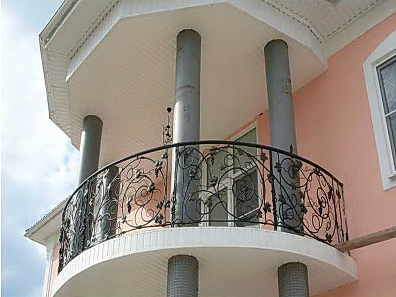 Кованые балконные ограждения N 4069