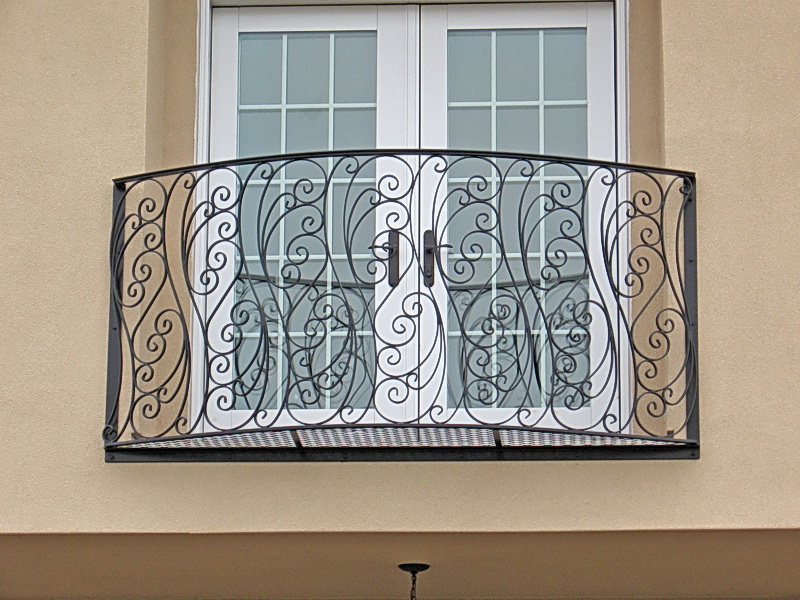 Кованые балконные ограждения N 4081
