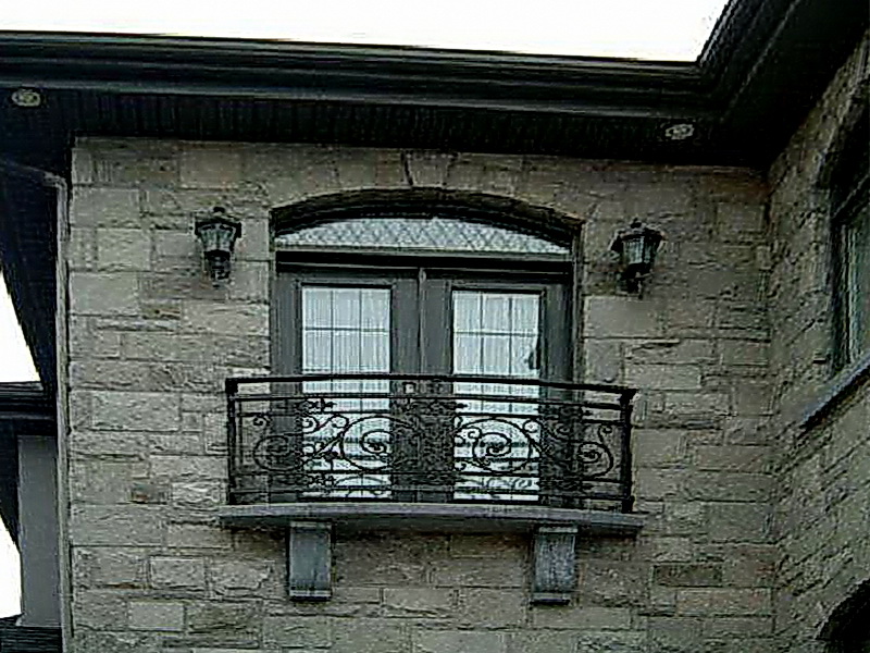 Кованые балконные ограждения N 4089