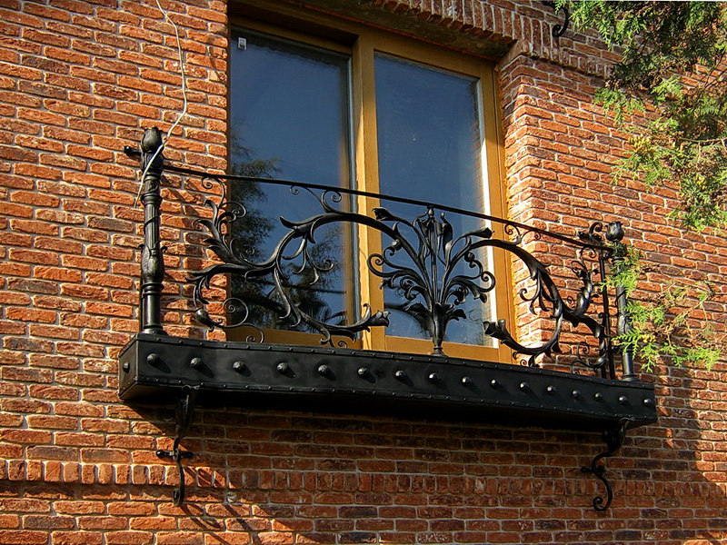 Кованые балконные ограждения N 4097