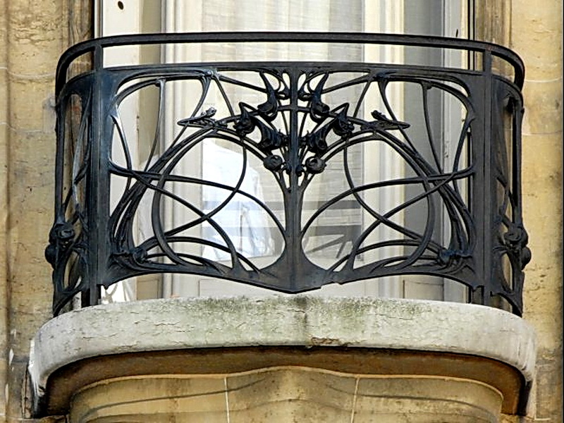 Кованые балконные ограждения N 4106