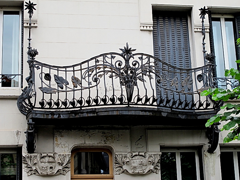 Кованые балконные ограждения N 4108