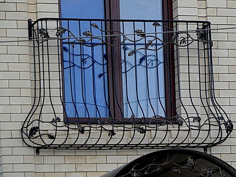 Кованые балконные ограждения N 4109