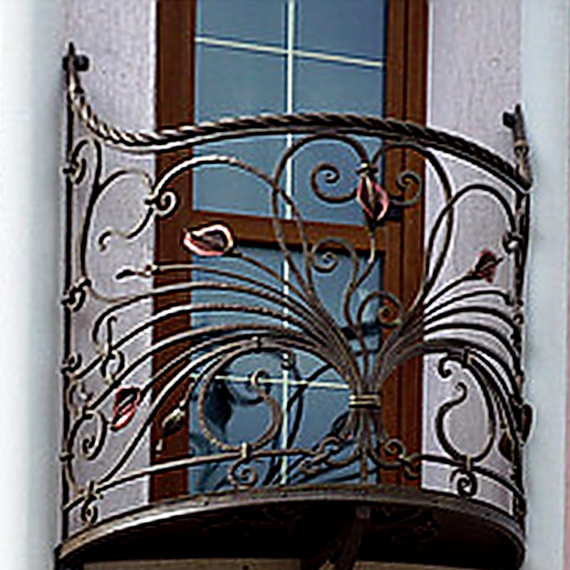 Кованые балконные ограждения N 4131