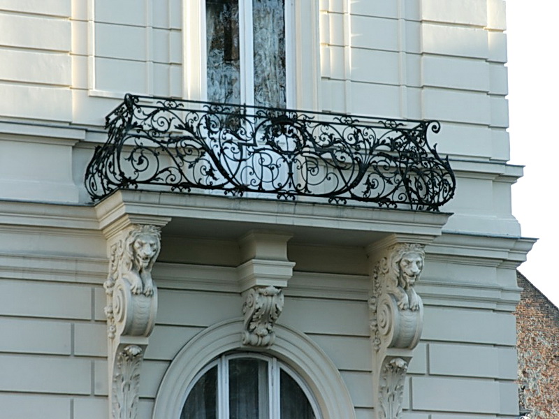 Кованые балконные ограждения N 4134