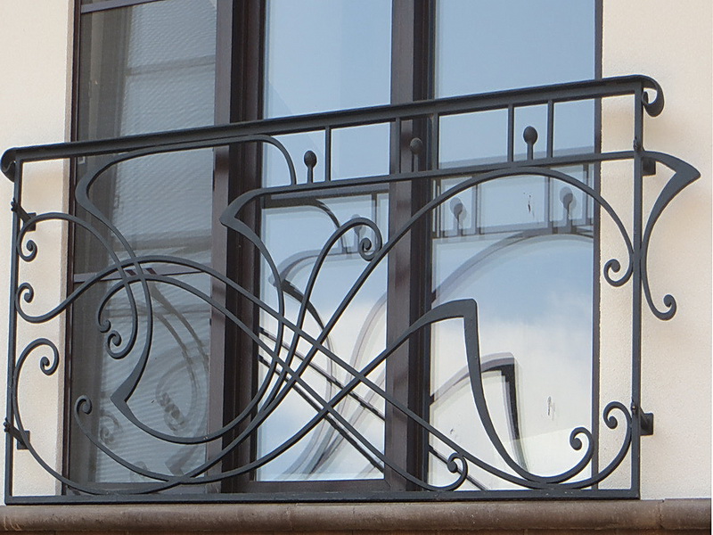 Кованые балконные ограждения N 4141