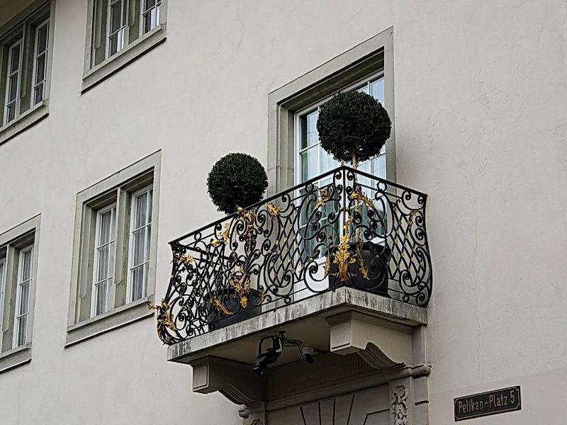Кованые балконные ограждения N 4144