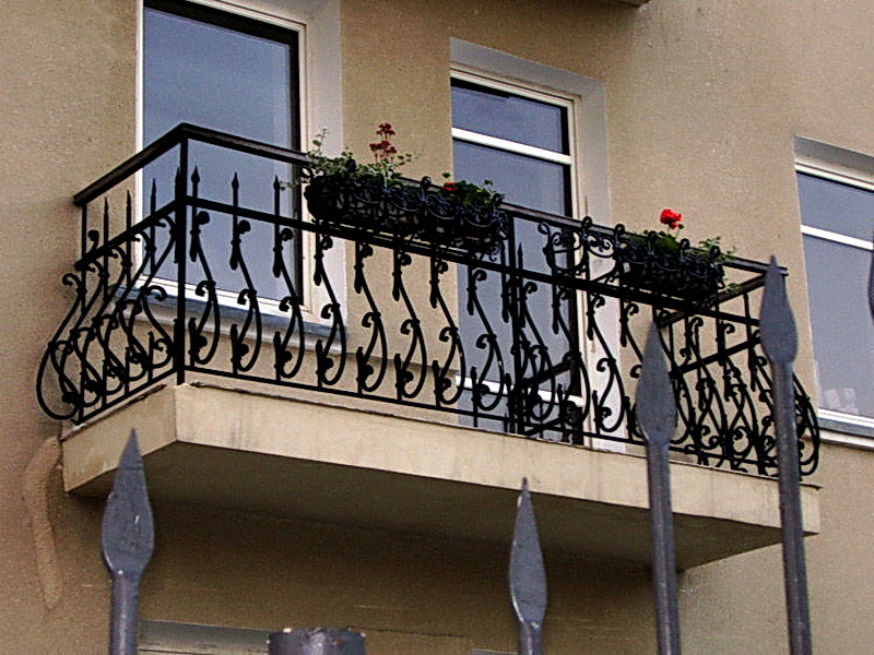 Кованые балконные ограждения N 4146