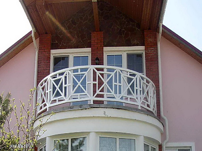 Кованые балконные ограждения N 4152