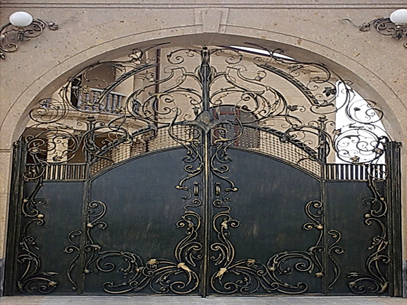 Кованые ворота N 1022
