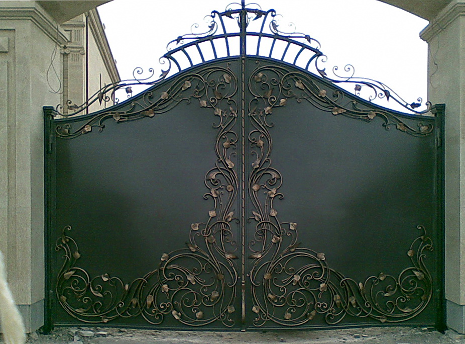 Кованые ворота N 1028