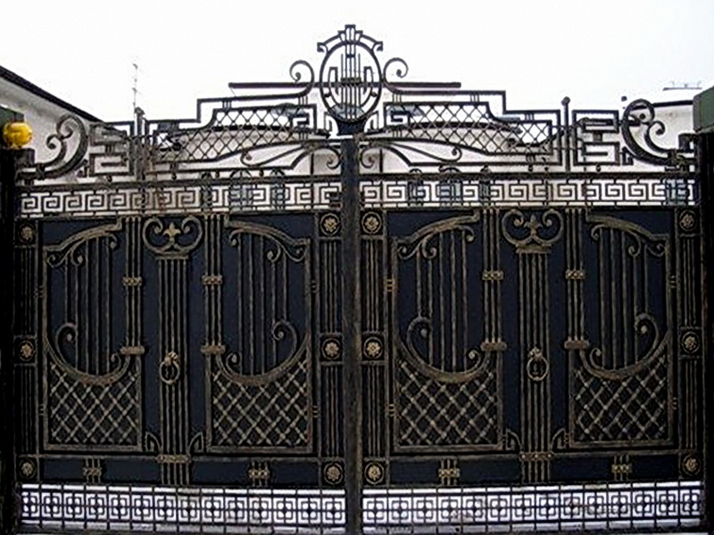 Кованые ворота N 1058
