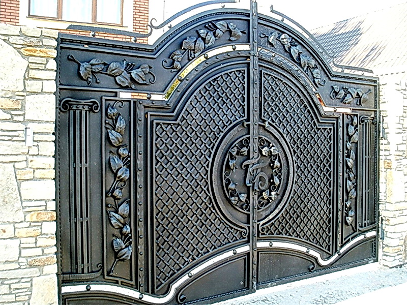 Кованые ворота N 1063