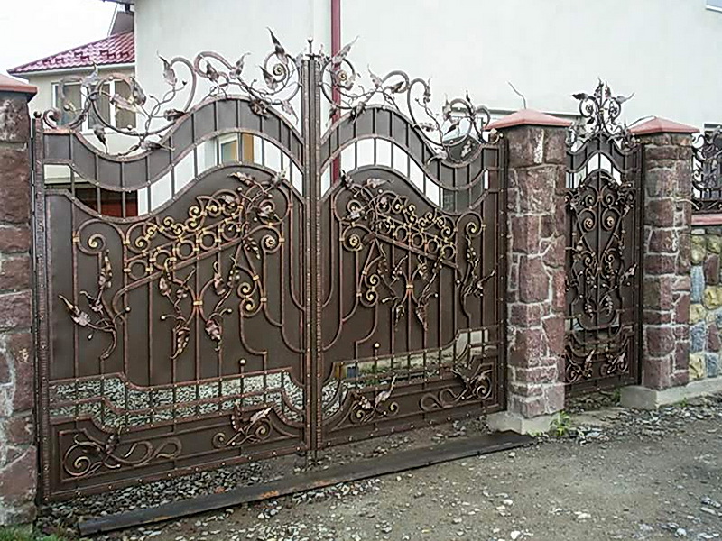 Кованые ворота N 1064