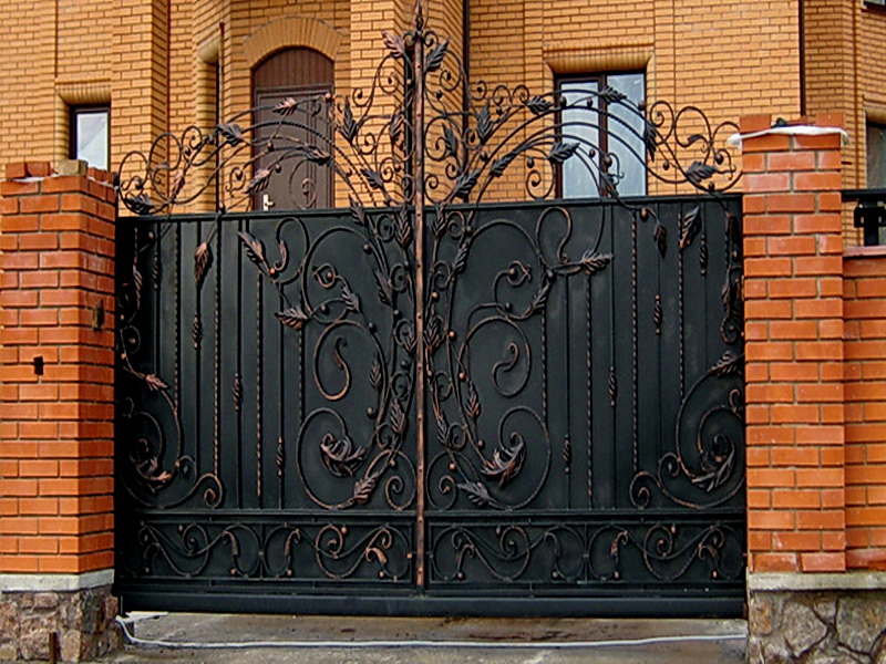 Кованые ворота N 1082
