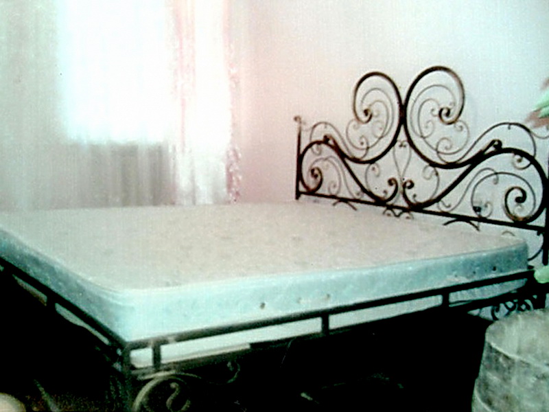 Кованая кровать N 10620
