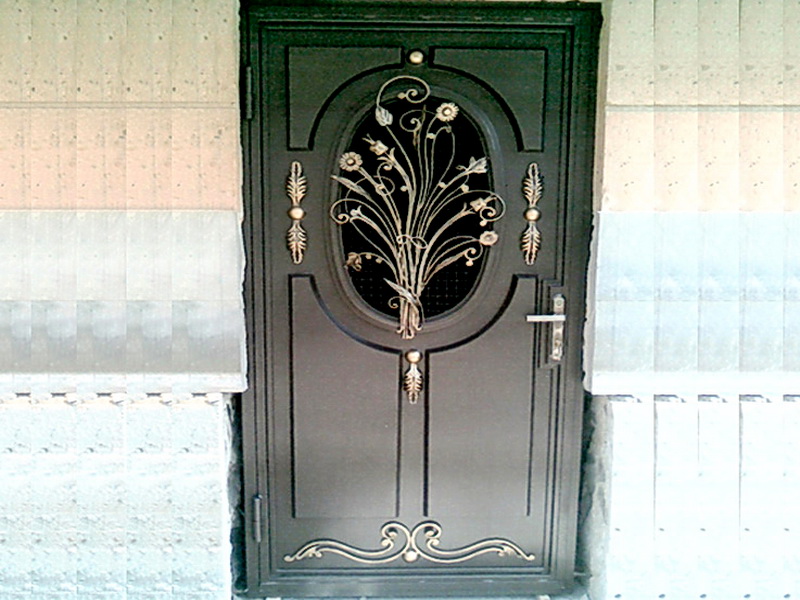 Кованая входная дверь N 2029